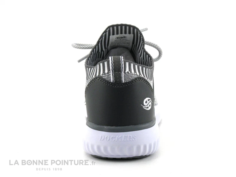 Dockers 44SS002 700 Gris - Basket Slip-on Homme Avec Lacet 6 Dockers 44SS002 700 Gris - Basket Slip-on Homme Avec Lacet – Image 4