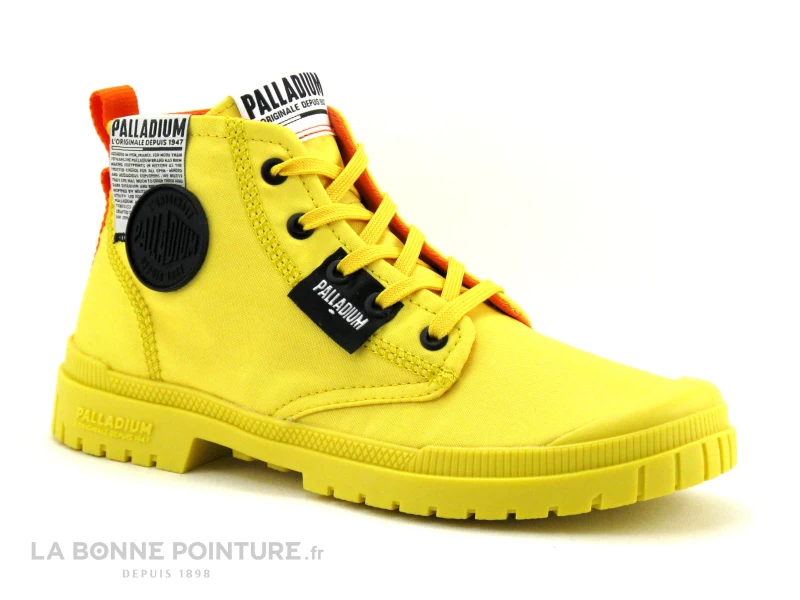 Palladium OVERLAB - Super Lemon - 77371 - Basket Montante Jaune 3 Palladium OVERLAB - Super Lemon - 77371 - Basket Montante Jaune