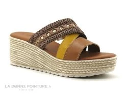 Agora PAMPERO Marron Ocre - Mule Talon Compense -Skechers Boutique cd24607c73b9e66c561f35ea11d5d5ef img 6937.jpg 155737