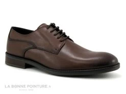 Hipness City EDWIN Acajou - Chaussure Habillee Homme Cuir Marron
