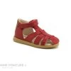Bopy RALPHIC Rouge - Sandale Bout Ferme - BEBE