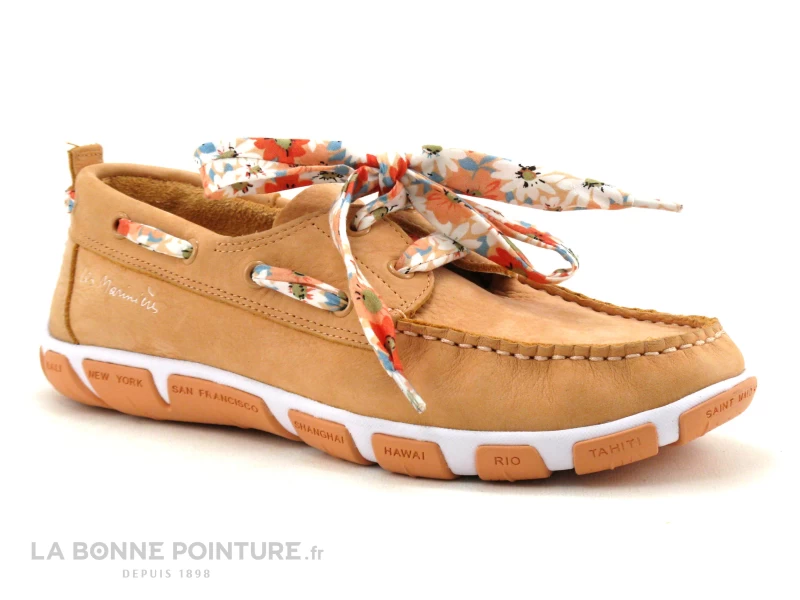TBS JANAELE H7696 - Chaussure Bateau Femme Nubuck Abricot 3 TBS JANAELE H7696 - Chaussure Bateau Femme Nubuck Abricot