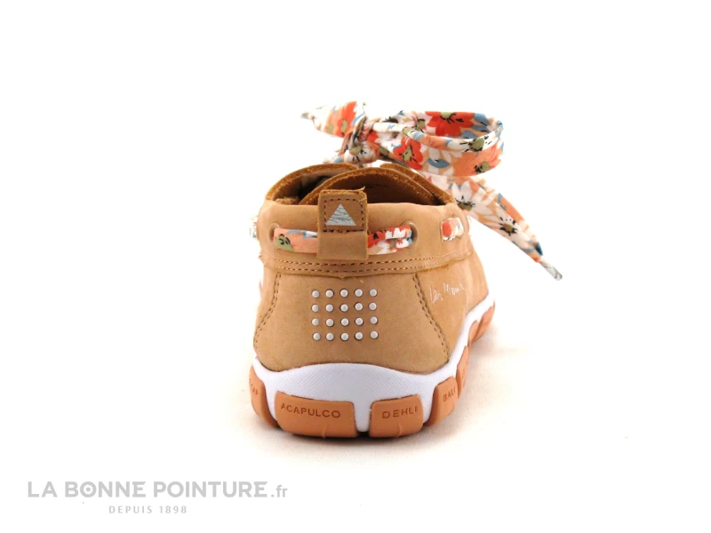 TBS JANAELE H7696 - Chaussure Bateau Femme Nubuck Abricot 6 TBS JANAELE H7696 - Chaussure Bateau Femme Nubuck Abricot – Image 4