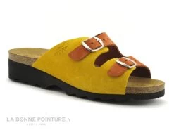 Artika GADIN Jaune Orange 680 028 - Mule Reglable Femme