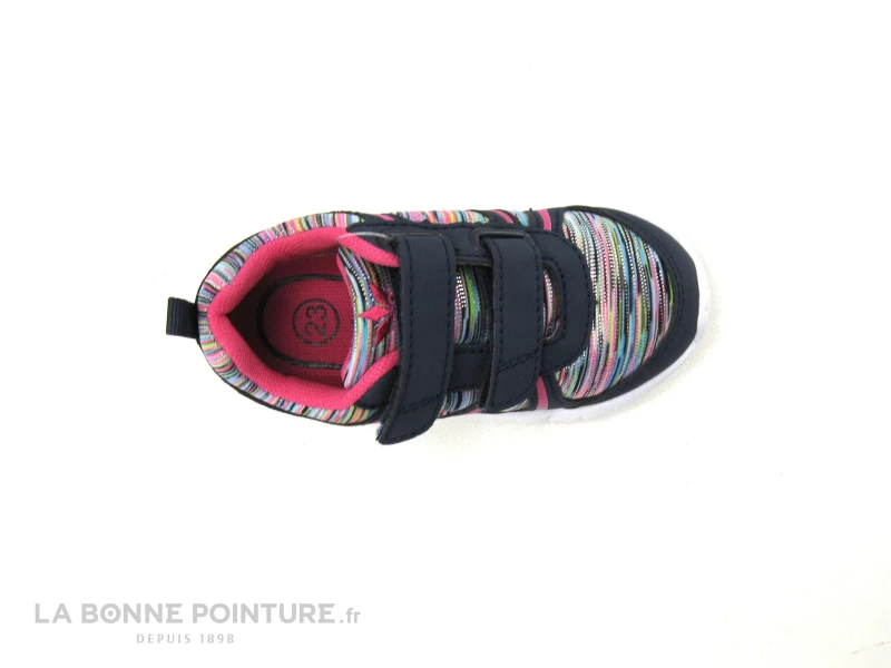 Lico NURIA VS 600029 Marine Rose - Basket Velcro Fille 5 Lico NURIA VS 600029 Marine Rose - Basket Velcro Fille – Image 3