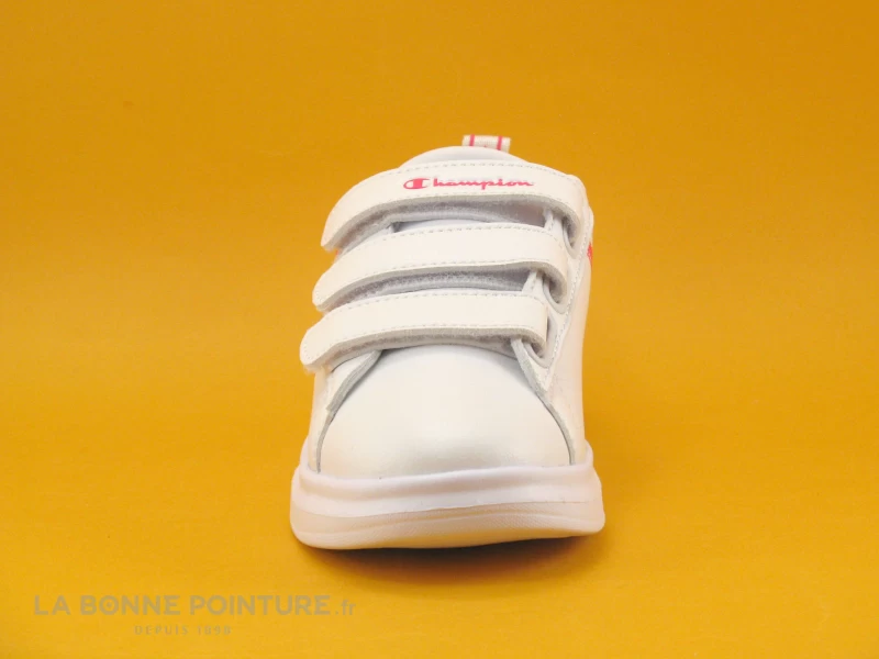 Champion ANGEL S32197 - Basket Fille Blanche - 3 Velcros 4 Champion ANGEL S32197 - Basket Fille Blanche - 3 Velcros – Image 2