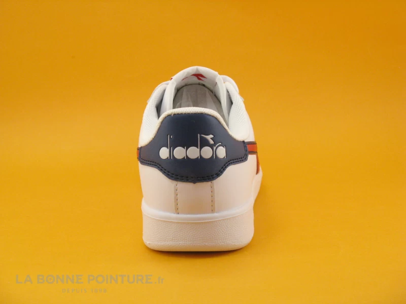 Diadora 872650-40-32 Game - Basket Blanche - Rouge - Bleu Marine 6 Diadora 872650-40-32 Game - Basket Blanche - Rouge - Bleu Marine – Image 4