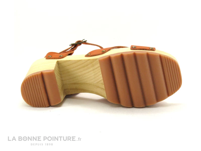 Kickers KICK WISE Orange Brique - 895160-50-173 - Sandale Femme A Talon 9 Kickers KICK WISE Orange Brique - 895160-50-173 - Sandale Femme A Talon – Image 7