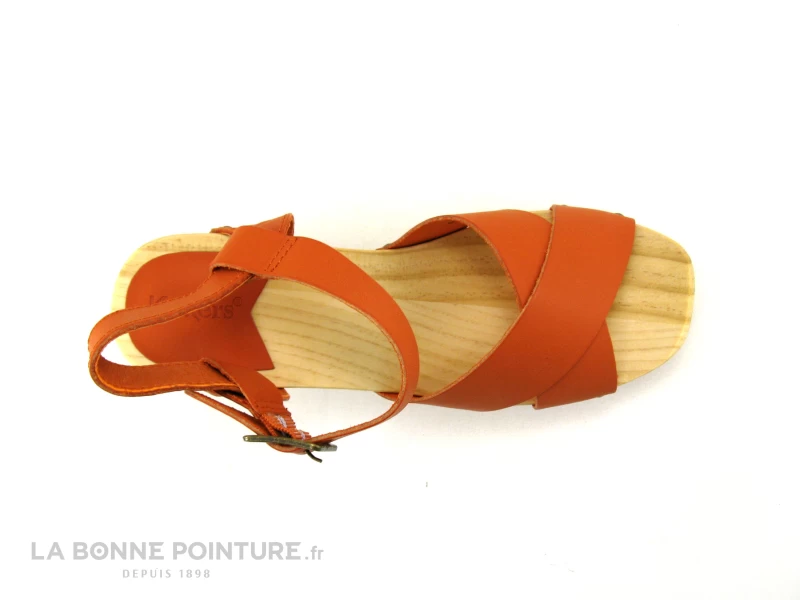 Kickers KICK WISE Orange Brique - 895160-50-173 - Sandale Femme A Talon 8 Kickers KICK WISE Orange Brique - 895160-50-173 - Sandale Femme A Talon – Image 6