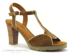 MamZelle TINUS - Velours Cognac Creme - Sandale Talon Haut -Skechers Boutique cd24607c73b9e66c561f35ea11d5d5ef img 7533.jpg 156474