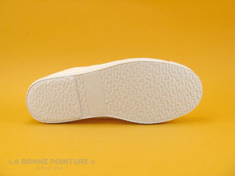 Cienta 7099705 Blanc - Basket Toile Enfant Sans Lacet 9 Cienta 7099705 Blanc - Basket Toile Enfant Sans Lacet – Image 7