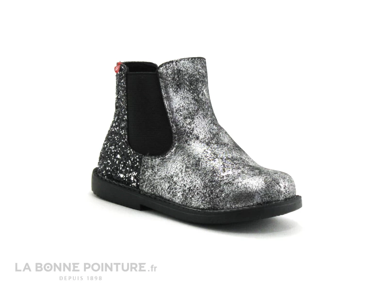 NA Alto Argent - Paillettes - Bottillon Fille 7 NA Alto Argent - Paillettes - Bottillon Fille – Image 5