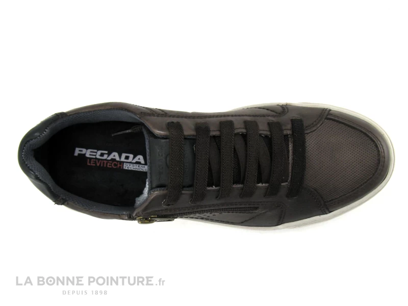 Pegada 119803-02 Chocolate - Basket Homme Cuir Marron 8 Pegada 119803-02 Chocolate - Basket Homme Cuir Marron – Image 6