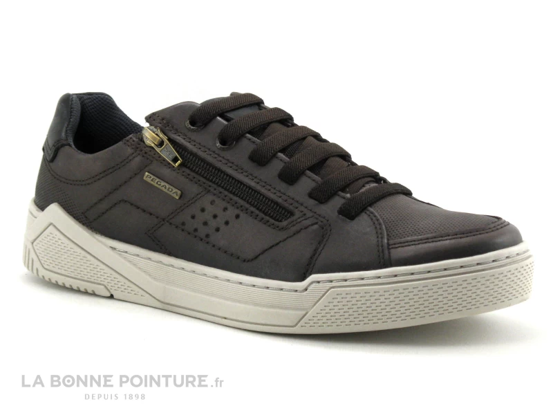 Pegada 119803-02 Chocolate - Basket Homme Cuir Marron 3 Pegada 119803-02 Chocolate - Basket Homme Cuir Marron