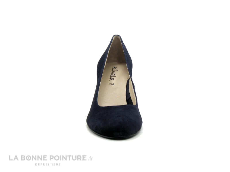 CATY KIVALA - Gapa 60 - Velours Marine - Escarpin Talon Haut 4 CATY KIVALA - Gapa 60 - Velours Marine - Escarpin Talon Haut – Image 2