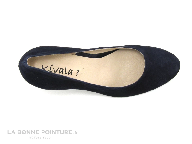 CATY KIVALA - Gapa 60 - Velours Marine - Escarpin Talon Haut 8 CATY KIVALA - Gapa 60 - Velours Marine - Escarpin Talon Haut – Image 6