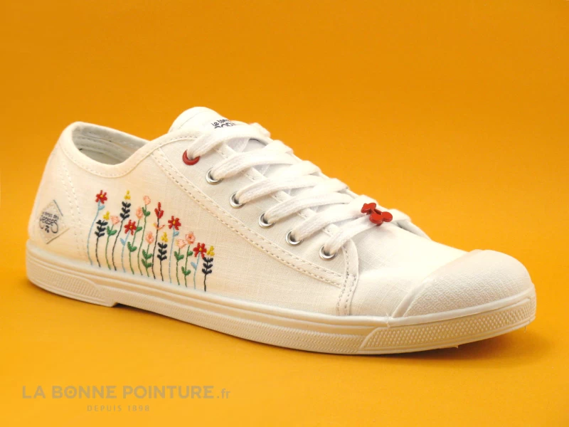 Le Temps Des Cerises Basic 02 FLOWERY - Basket Toile Fleurs 3 Le Temps Des Cerises Basic 02 FLOWERY - Basket Toile Fleurs