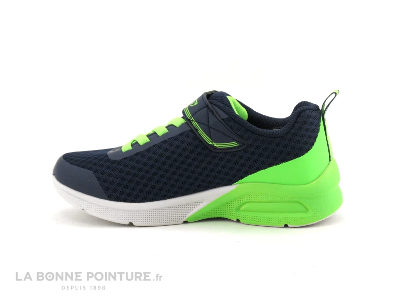 Skechers 403773 Microspec Max GORVIX Navy Lime - Basket GARCON 5 Skechers 403773 Microspec Max GORVIX Navy Lime - Basket GARCON – Image 3