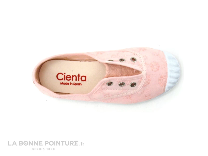 Cienta 70998 41 Tennis Fille Toile Rose - Elastique 8 Cienta 70998 41 Tennis Fille Toile Rose - Elastique – Image 6