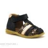 Bellamy PAILLETTE Marine - Sandale Premiers Pas Fille - Bout Ferme
