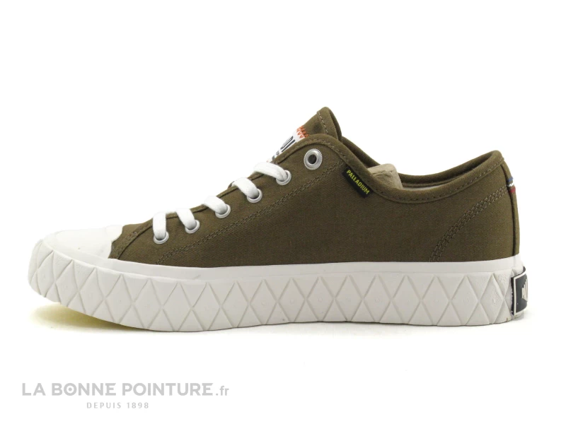 Palladium PALLA ACE CANVAS Olive 77014-307 - Basket Basse Femme 5 Palladium PALLA ACE CANVAS Olive 77014-307 - Basket Basse Femme – Image 3