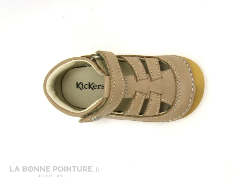 Kickers SUSHY Beige - Sandale Bebe Bout Ferme 8 Kickers SUSHY Beige - Sandale Bebe Bout Ferme â Image 6