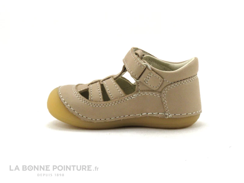 Kickers SUSHY Beige - Sandale Bebe Bout Ferme 5 Kickers SUSHY Beige - Sandale Bebe Bout Ferme â Image 3