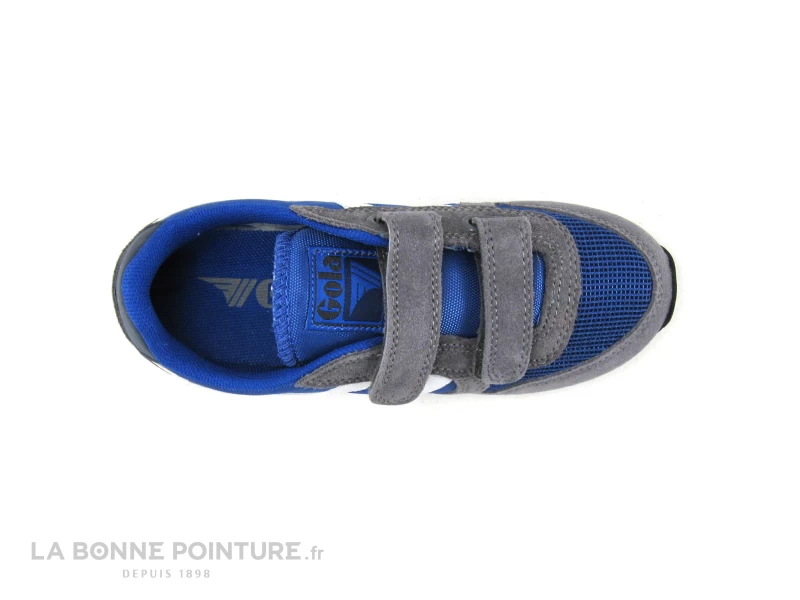 Gola DAYTONA Strap - CKA159EX - Bleu Gris - Basket Velcro GARCON 8 Gola DAYTONA Strap - CKA159EX - Bleu Gris - Basket Velcro GARCON – Image 6