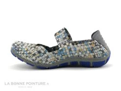 Rock Spring CAPETOWN Bleu Metal - Argent - Ballerine Elastique Tresse -Skechers Boutique cd24607c73b9e66c561f35ea11d5d5ef img 8715.jpg 182285