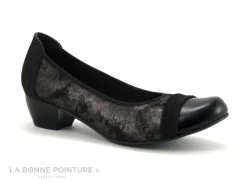 INEA RIO - Noir - Bronze - Escarpin Petit Talon