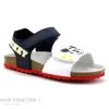 Geox Mickey CHALKI B152QC Navy White - Sandale BEBE