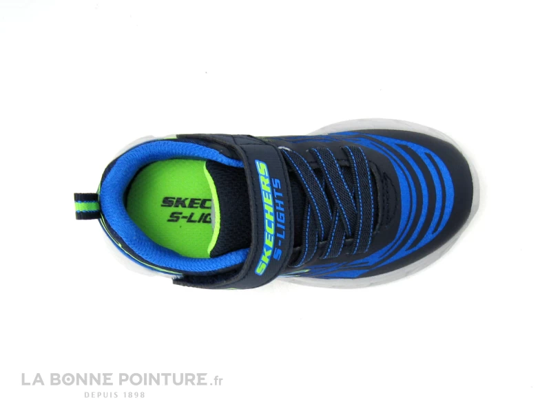 Skechers MAGNA LIGHTS BOZLER - 401500N - Bleu - Basket Leds BEBE 8 Skechers MAGNA LIGHTS BOZLER - 401500N - Bleu - Basket Leds BEBE – Image 6