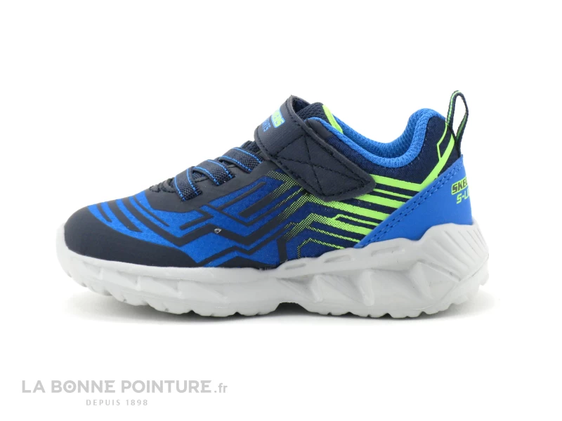 Skechers MAGNA LIGHTS BOZLER - 401500N - Bleu - Basket Leds BEBE 5 Skechers MAGNA LIGHTS BOZLER - 401500N - Bleu - Basket Leds BEBE – Image 3