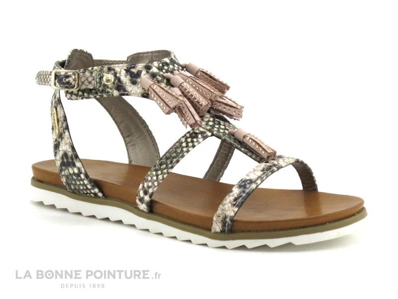 Bugatti JODIE EVO Multicolore Rose - Pompons - Sandale 7 Bugatti JODIE EVO Multicolore Rose - Pompons - Sandale – Image 5