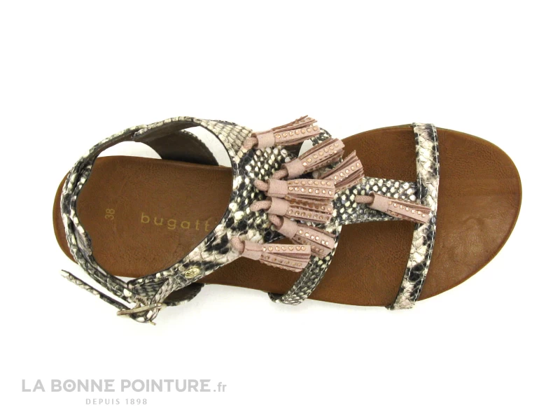 Bugatti JODIE EVO Multicolore Rose - Pompons - Sandale 8 Bugatti JODIE EVO Multicolore Rose - Pompons - Sandale – Image 6