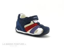 Geox EACH B50BB - Navy Red - Sandale Montante BEBE