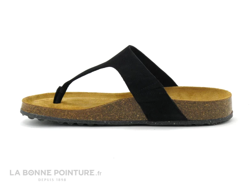 Tamaris 1-27500-26 001 Black - Tong Cuir Noir - Femme 5 Tamaris 1-27500-26 001 Black - Tong Cuir Noir - Femme – Image 3