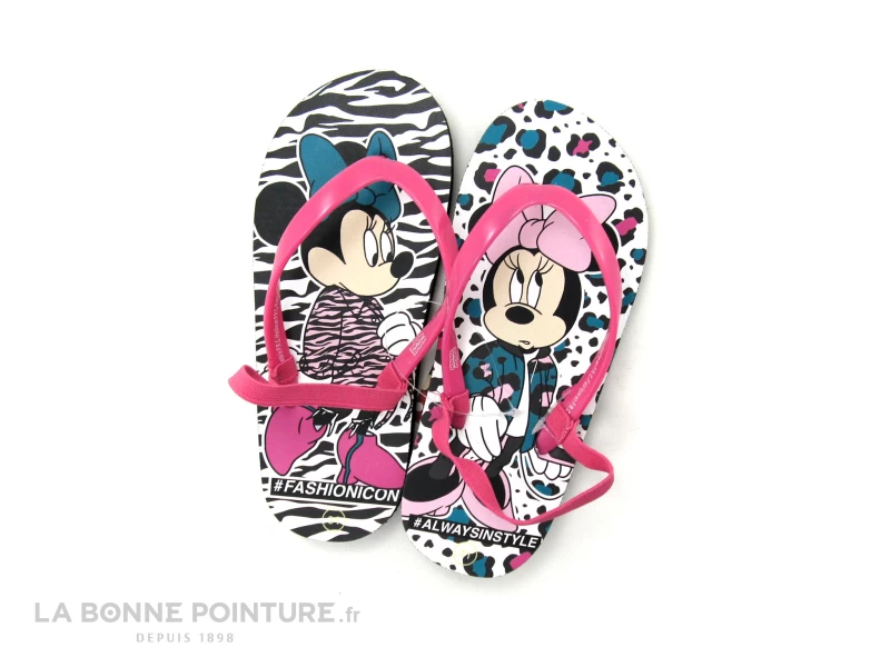 Minnie Mouse DM001990 Fuchsia - Tong Fille Rose 3 Minnie Mouse DM001990 Fuchsia - Tong Fille Rose