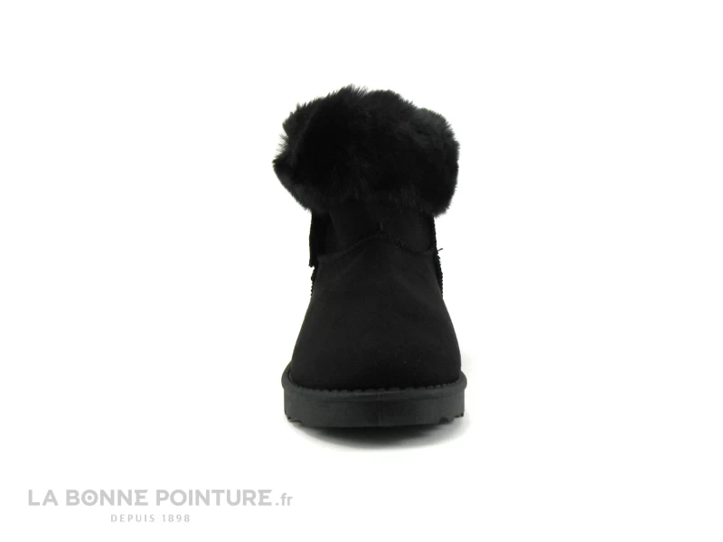 Banana Moon RIBOUTO Noir - Bottine Fourree - Col Fourrure 4 Banana Moon RIBOUTO Noir - Bottine Fourree - Col Fourrure – Image 2