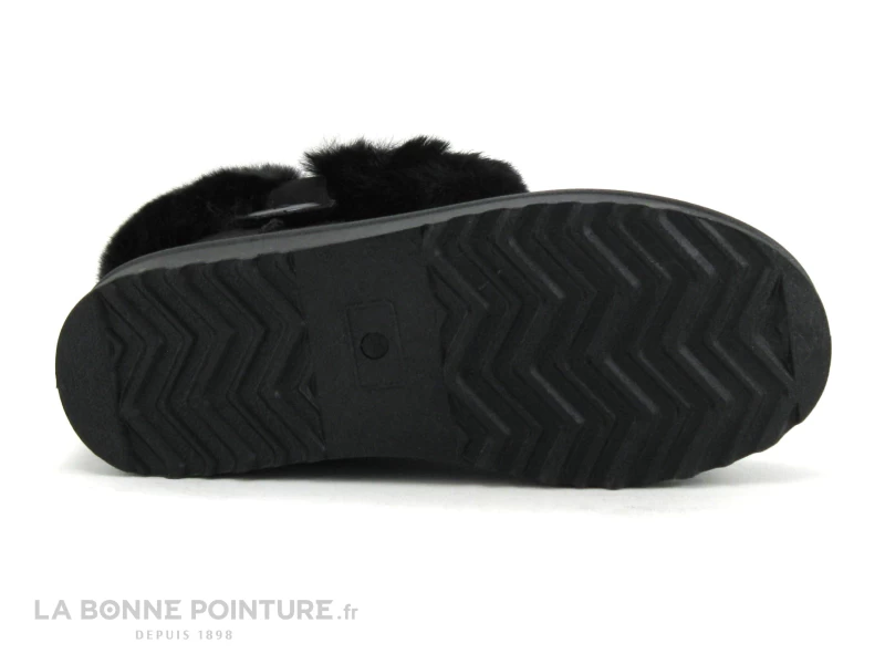 Banana Moon RIBOUTO Noir - Bottine Fourree - Col Fourrure 9 Banana Moon RIBOUTO Noir - Bottine Fourree - Col Fourrure – Image 7