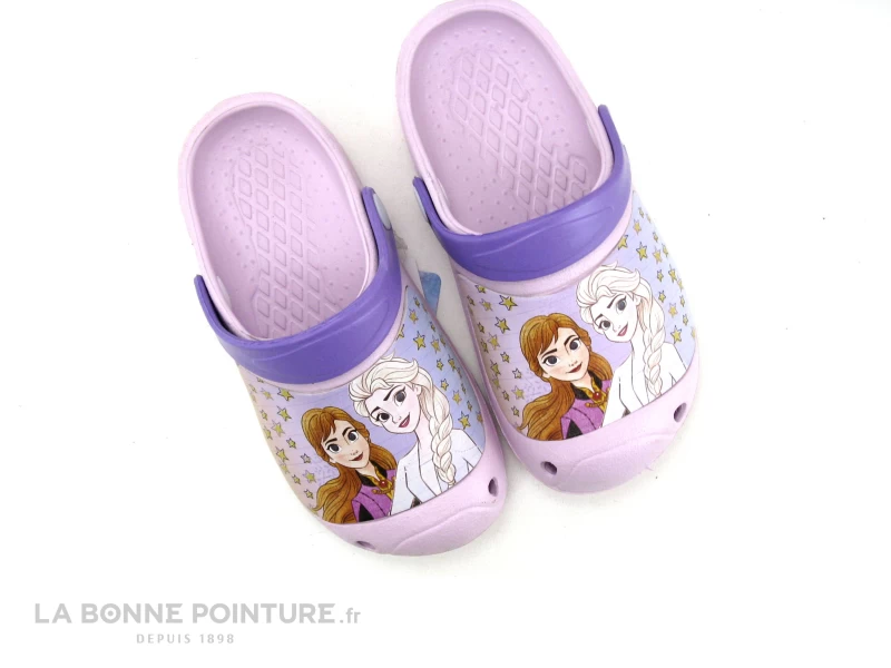 Reine Des Neiges - FZ010890 - Sabot Rose Et Violet Fille 4 Reine Des Neiges - FZ010890 - Sabot Rose Et Violet Fille – Image 2