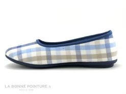 RYB 2260171 Bleu Carreaux - Pantoufle Ballerine Souple - Femme -Skechers Boutique cd24607c73b9e66c561f35ea11d5d5ef img 9911.jpg 171546