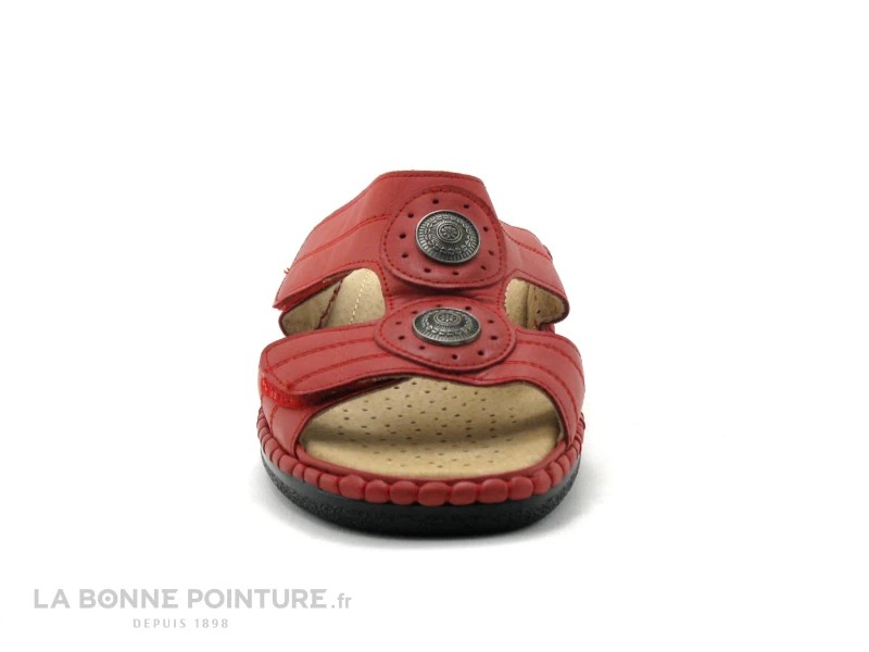 Sweet R MANITAR Rouge - Mule Femme Rouge Avec Scratch 4 Sweet R MANITAR Rouge - Mule Femme Rouge Avec Scratch – Image 2